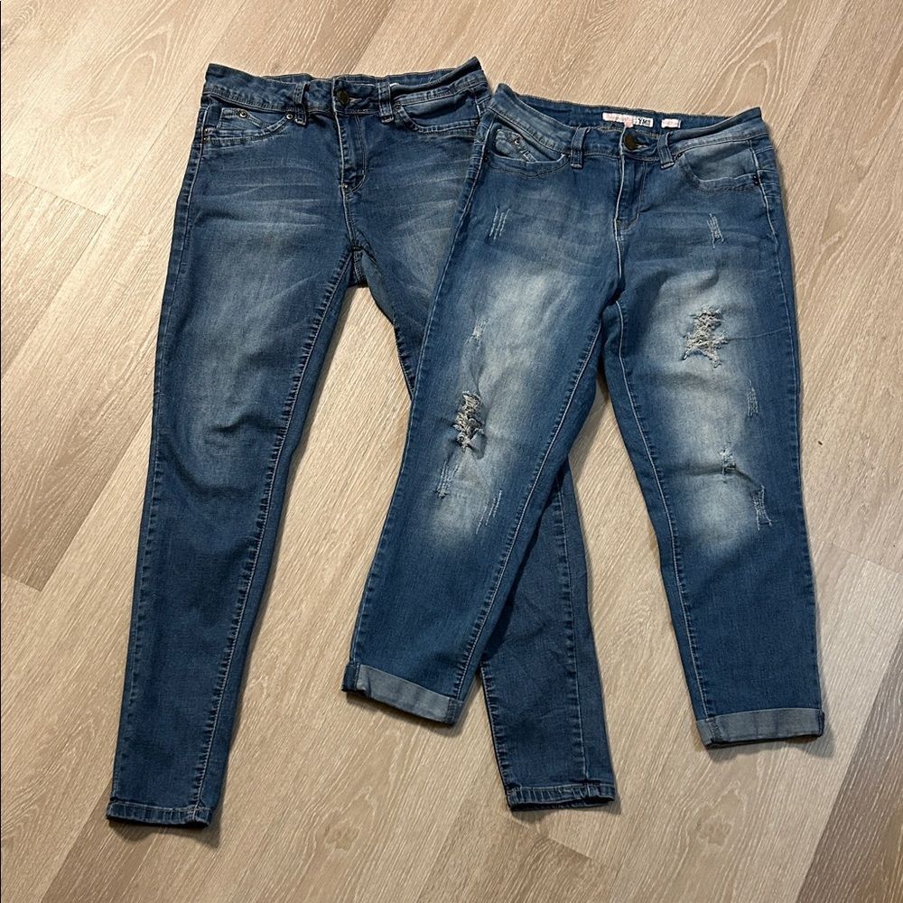 YMI “Wanna Betta Butt?” Mid Rise Denim Jeans Sz 7 Bundle